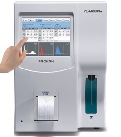 Analisador de Hematologia Automático PE-6800 Plus